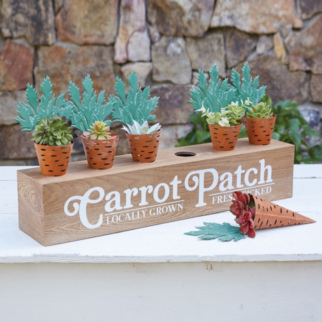 Carrot Patch Planter Box