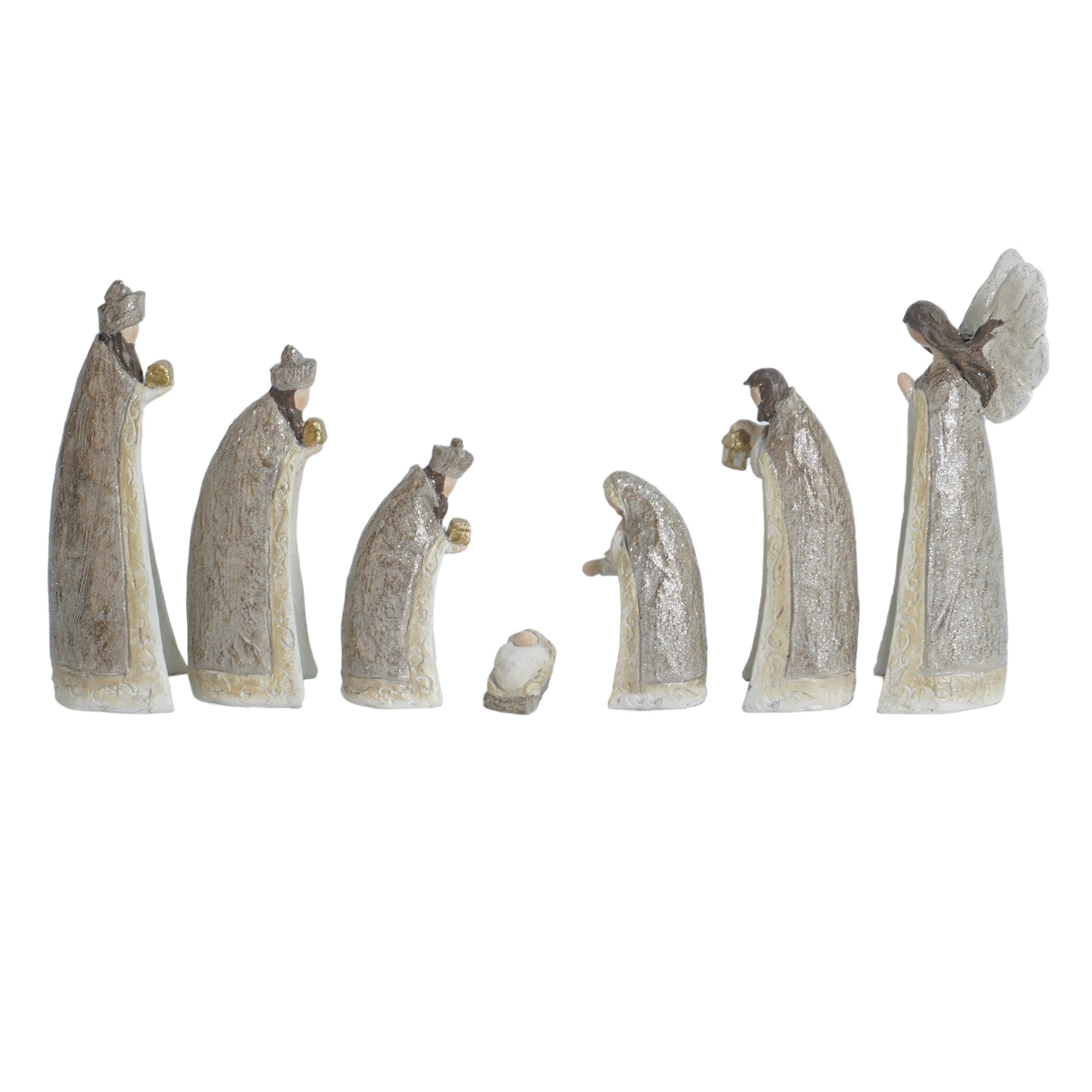 Nesting Mini Nativity Figures (Set of 7)