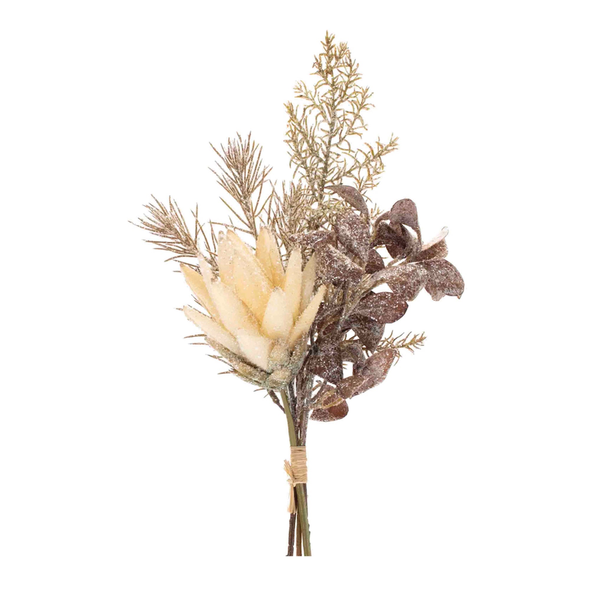Glittered Protea Pine Bundle (Set of 2)