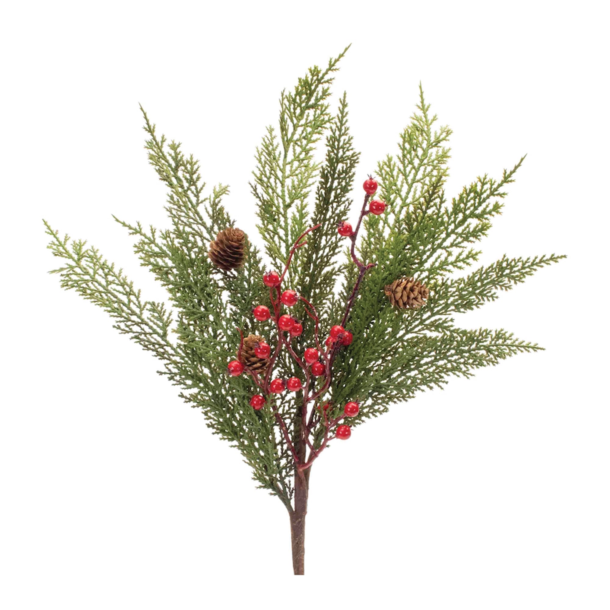 Mixed Pine and Berry Spray (Set of 6)