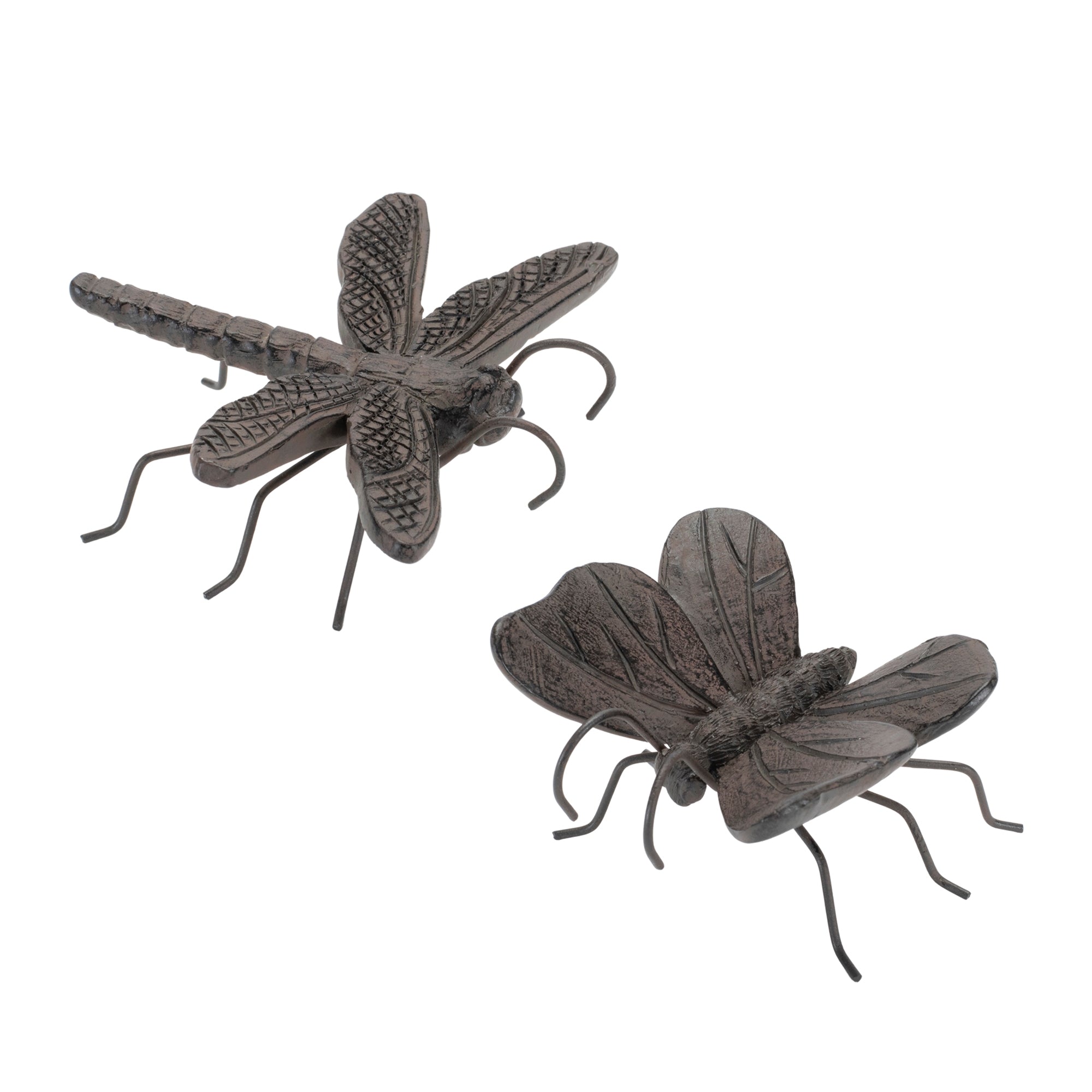 Dragonfly and Butterfly Insect Pot Sitter (Set of 12)