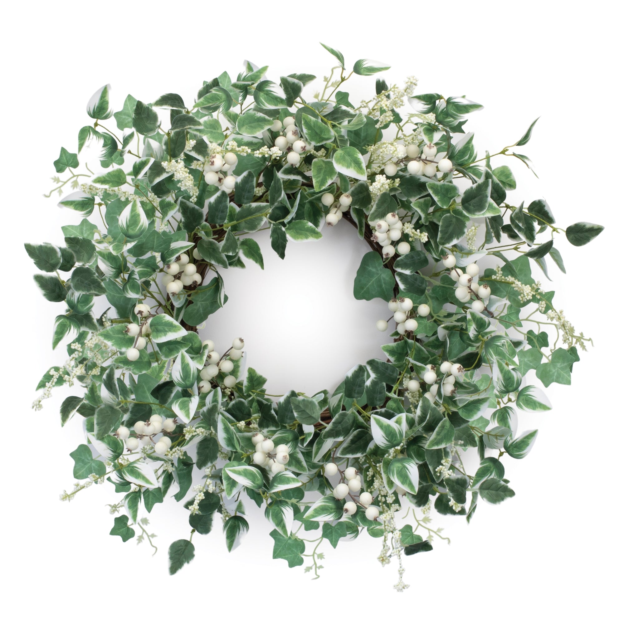 Mixed Foliage and Berry Wreath 23"D