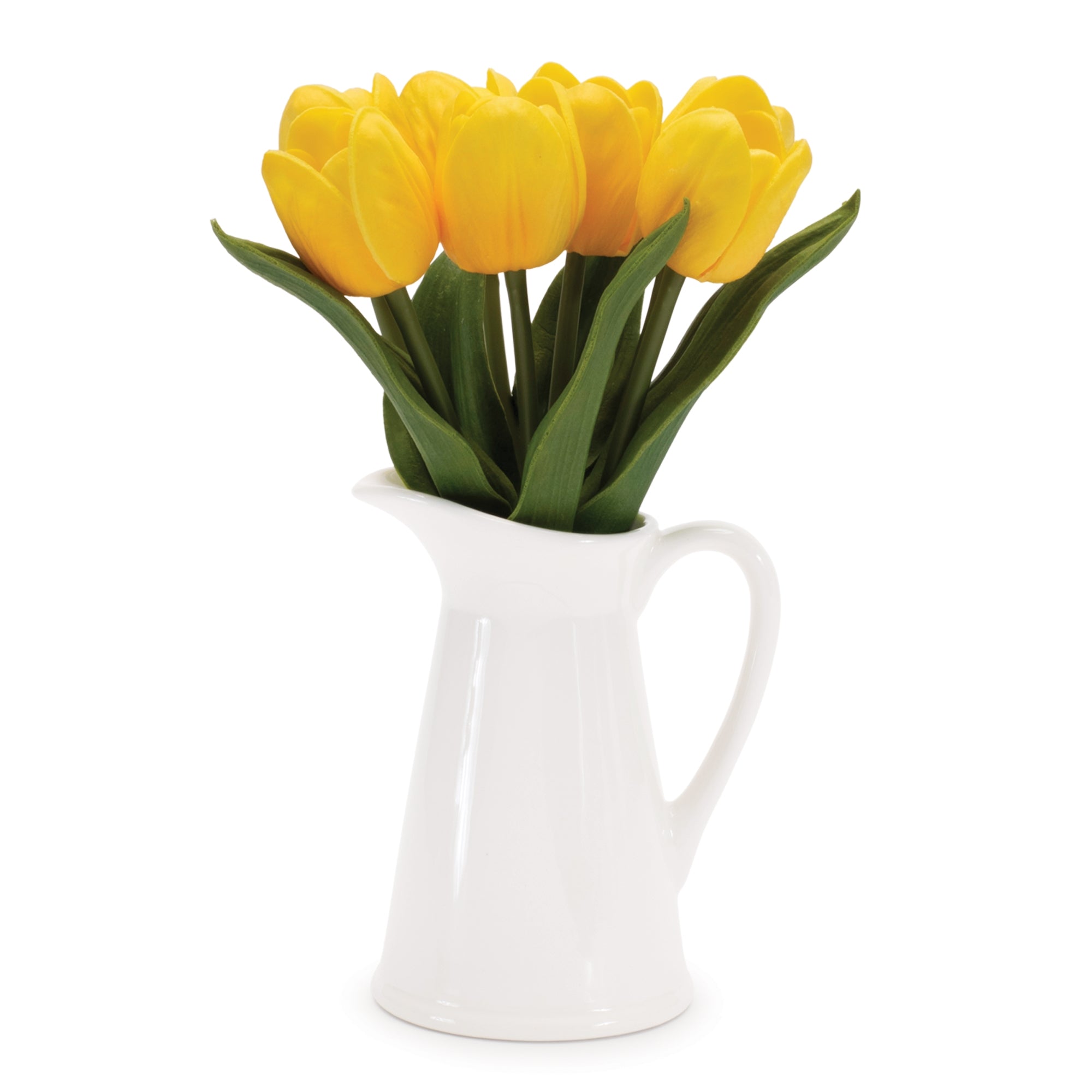 Tulip Floral Pitcher Vase (Set of 2)