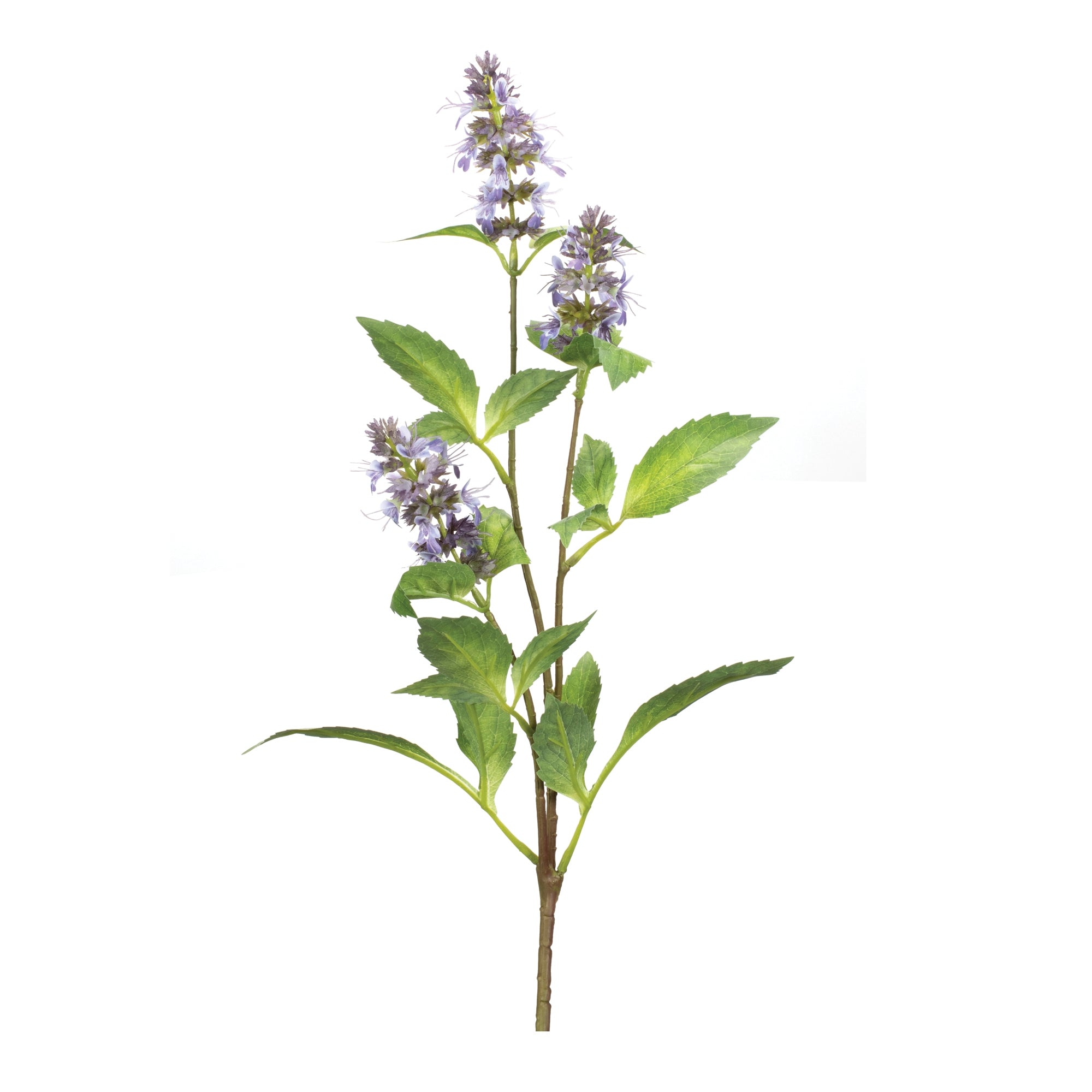 Purple Buddleia Floral Stem (Set of 6)