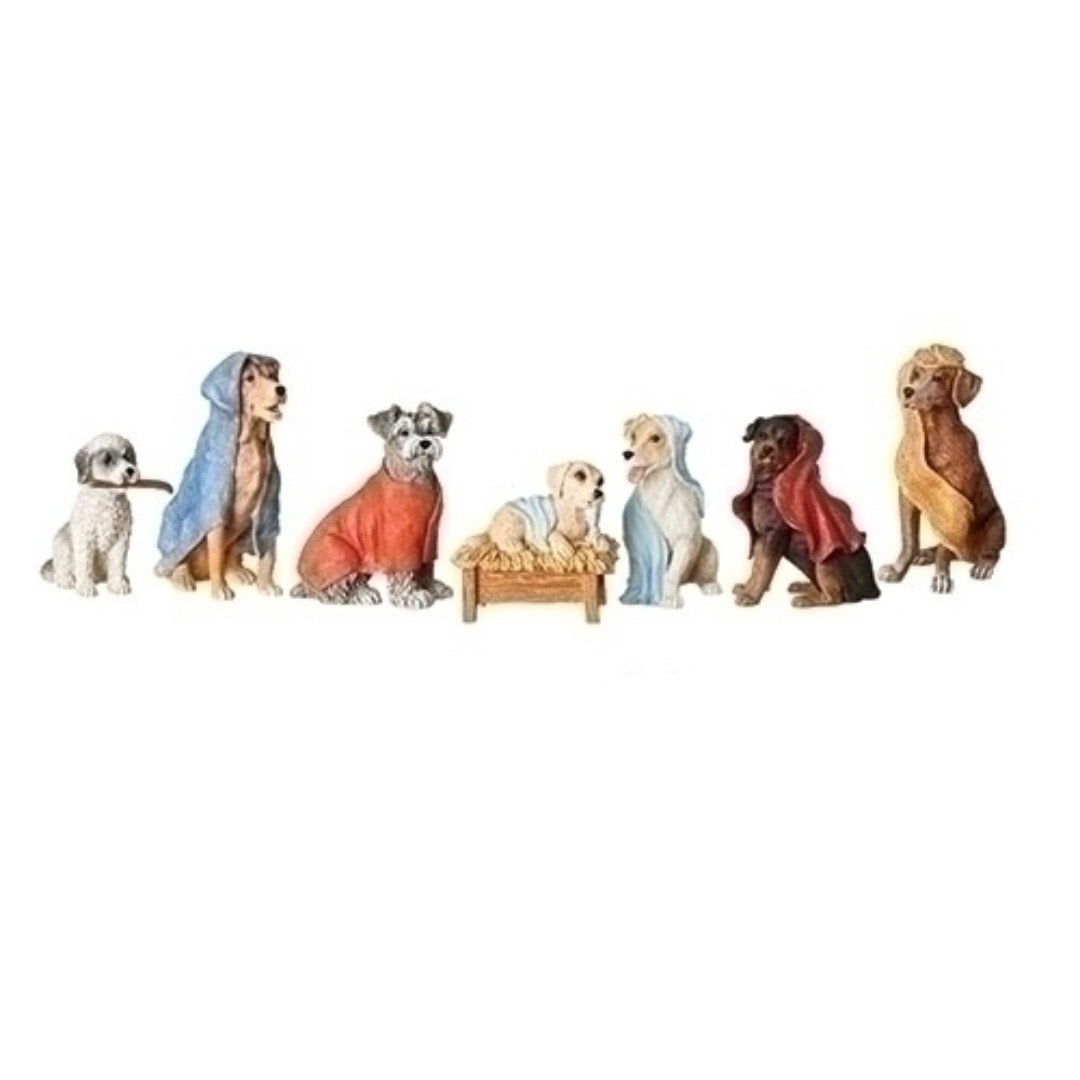 Canine Nativity Scene